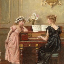 A piano lesson